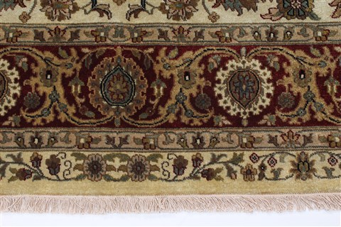 Kashmar Beige Hand Knotted 60 X 80 Area Rug 250-26882 Image 6
