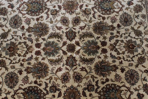 Kashmar Beige Hand Knotted 60 X 80 Area Rug 250-26882 Image 7