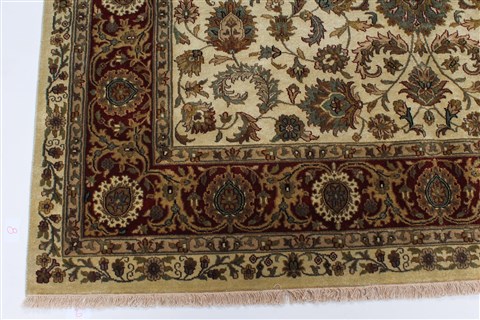 Kashmar Beige Hand Knotted 60 X 80 Area Rug 250-26882 Image 8