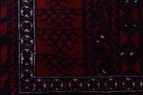 Turkman Blue Hand Knotted 53 X 81 Area Rug 250-26884 Image 7