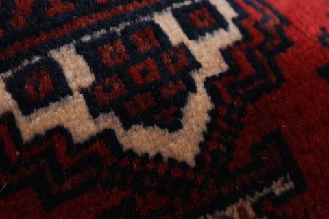 Turkman Blue Hand Knotted 53 X 81 Area Rug 250-26884 Image 9