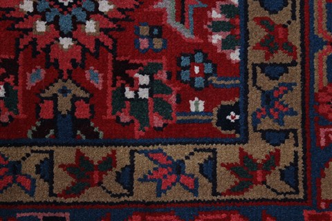 Herati Blue Hand Knotted 56 X 77 Area Rug 250-26887 Image 1
