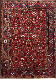 Herati Blue Hand Knotted 5'6" X 7'7"  Area Rug 250-26887