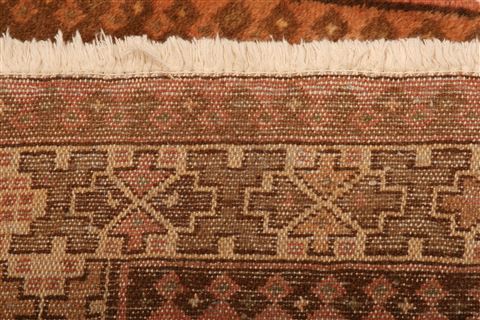 Shahsavan Brown Hand Knotted 42 X 63 Area Rug 100-26888 Image 8