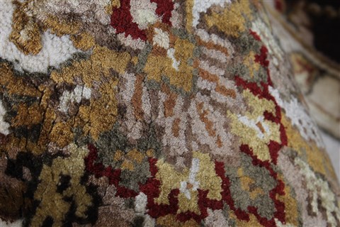 Kashmar Beige Hand Knotted 51 X 80 Area Rug 250-26890 Image 14