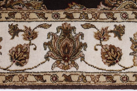 Kashmar Beige Hand Knotted 51 X 80 Area Rug 250-26890 Image 6