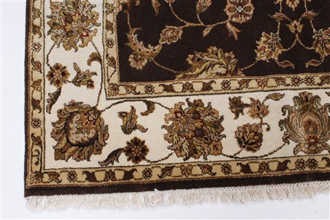 Kashmar Beige Hand Knotted 51 X 80 Area Rug 250-26890 Image 8
