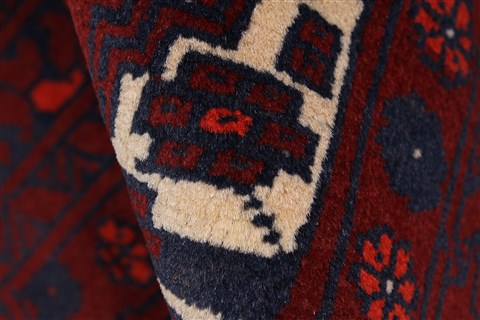 Turkman Blue Hand Knotted 58 X 82 Area Rug 250-26891 Image 12