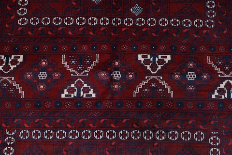 Turkman Blue Hand Knotted 58 X 82 Area Rug 250-26891 Image 5