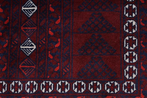 Turkman Blue Hand Knotted 58 X 82 Area Rug 250-26891 Image 9
