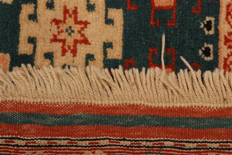 Shirvan Red Hand Knotted 42 X 56 Area Rug 100-26892 Image 8