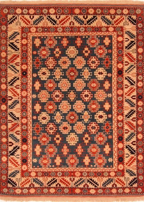 Shirvan Red Hand Knotted 42 X 56 Area Rug 100-26892 Image 0