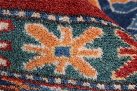 Kazak Blue Hand Knotted 65 X 80 Area Rug 250-26893 Image 11