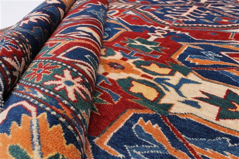 Kazak Blue Hand Knotted 65 X 80 Area Rug 250-26893 Image 2