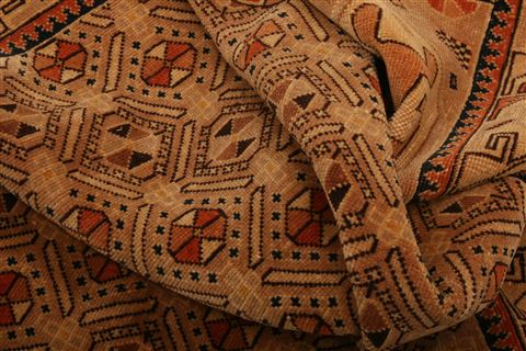 Gabbeh Brown Hand Knotted 311 X 511 Area Rug 253-26894 Image 2