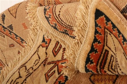 Gabbeh Brown Hand Knotted 311 X 511 Area Rug 253-26894 Image 4