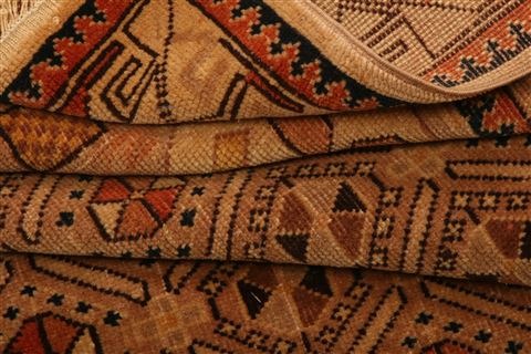Gabbeh Brown Hand Knotted 311 X 511 Area Rug 253-26894 Image 5