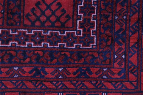 Turkman Blue Hand Knotted 53 X 711 Area Rug 250-26895 Image 10