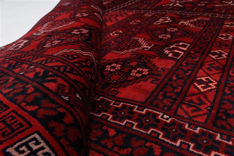 Turkman Blue Hand Knotted 53 X 711 Area Rug 250-26895 Image 1