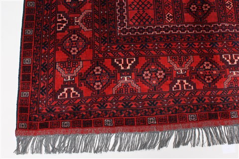 Turkman Blue Hand Knotted 53 X 711 Area Rug 250-26895 Image 7