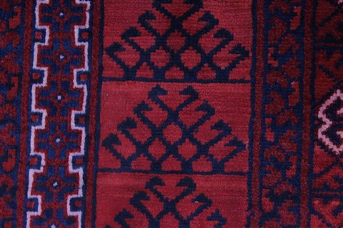 Turkman Blue Hand Knotted 53 X 711 Area Rug 250-26895 Image 9