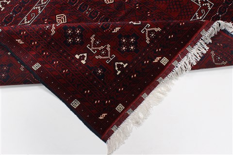 Turkman Beige Hand Knotted 55 X 81 Area Rug 250-26897 Image 11