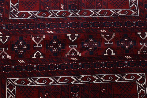 Turkman Beige Hand Knotted 55 X 81 Area Rug 250-26897 Image 4