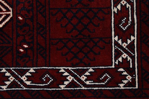 Turkman Beige Hand Knotted 55 X 81 Area Rug 250-26897 Image 7