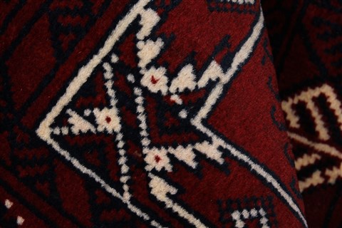 Turkman Beige Hand Knotted 55 X 81 Area Rug 250-26897 Image 9