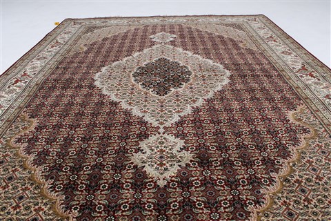 Mahi Beige Hand Knotted 57 X 78 Area Rug 250-26898 Image 3