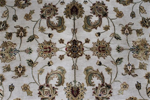 Kashmar Beige Hand Knotted 56 X 82 Area Rug 250-26899 Image 4