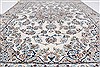 Nain Beige Hand Knotted 54 X 80  Area Rug 250-26900 Thumb 3