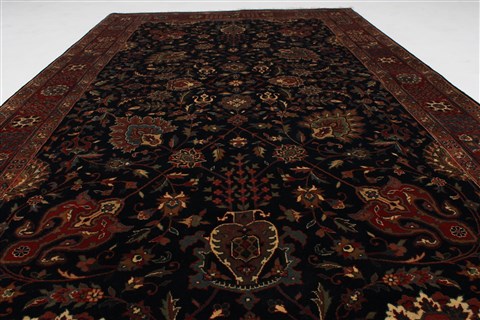 Tabriz Brown Hand Knotted 50 X 83 Area Rug 250-26901 Image 2