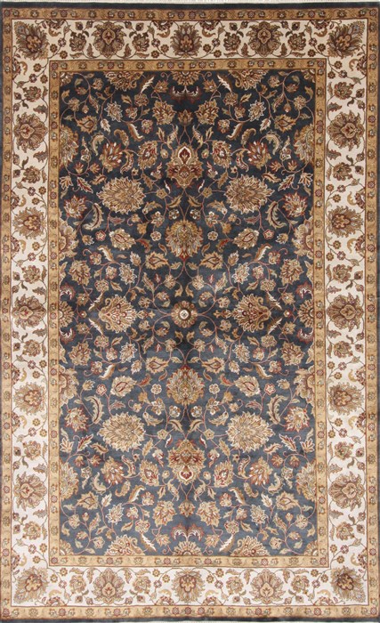 Kashmar Beige Hand Knotted 51 X 83  Area Rug 250-26905 Image 0