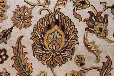 Kashmar Beige Hand Knotted 56 X 80 Area Rug 250-26906 Image 10
