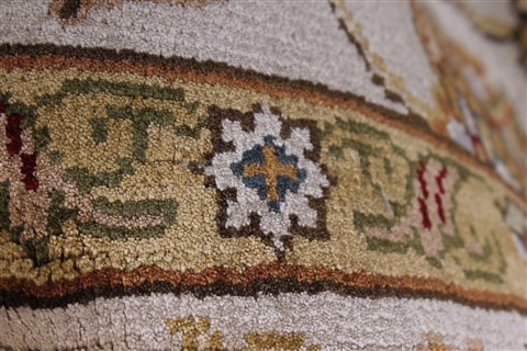 Kashmar Beige Hand Knotted 56 X 80 Area Rug 250-26906 Image 12