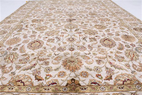 Kashmar Beige Hand Knotted 56 X 80 Area Rug 250-26906 Image 5