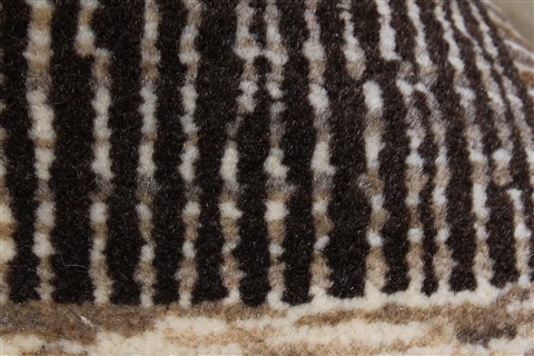 Gabbeh Beige Hand Knotted 57 X 75 Area Rug 250-26907 Image 11