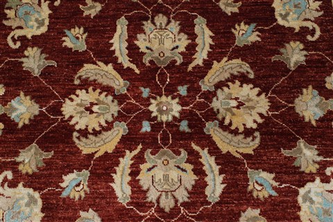 Pishavar Beige Hand Knotted 56 X 711 Area Rug 250-26908 Image 4