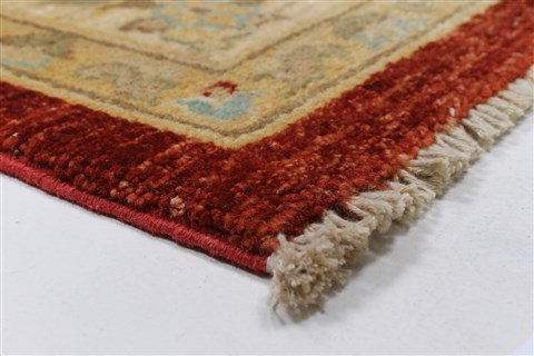 Pishavar Beige Hand Knotted 56 X 711 Area Rug 250-26908 Image 6