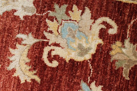 Pishavar Beige Hand Knotted 56 X 711 Area Rug 250-26908 Image 7