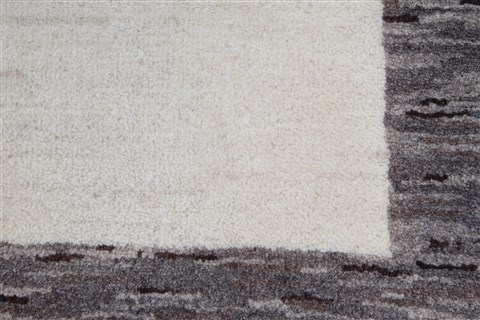 Gabbeh Beige Hand Knotted 56 X 76 Area Rug 250-26909 Image 8