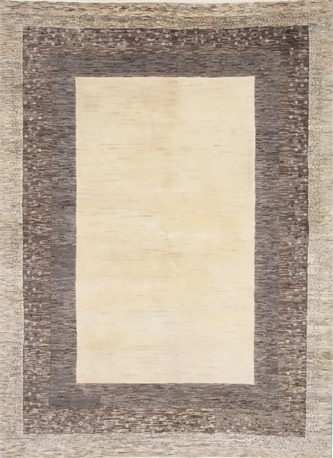 Gabbeh Beige Hand Knotted 56 X 76 Area Rug 250-26909 Image 0