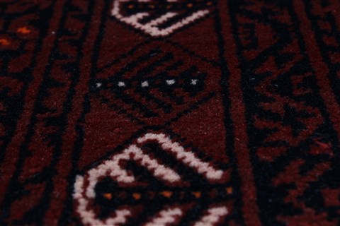 Turkman Blue Hand Knotted 53 X 80 Area Rug 250-26910 Image 11