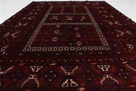 Turkman Blue Hand Knotted 53 X 80 Area Rug 250-26910 Image 4