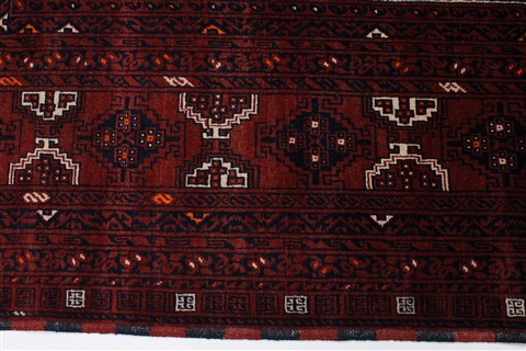 Turkman Blue Hand Knotted 53 X 80 Area Rug 250-26910 Image 5