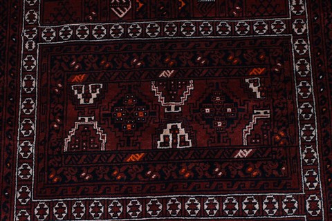Turkman Blue Hand Knotted 53 X 80 Area Rug 250-26910 Image 6