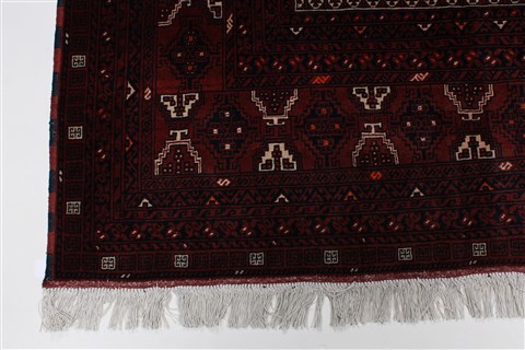 Turkman Blue Hand Knotted 53 X 80 Area Rug 250-26910 Image 7
