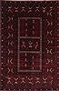 Turkman Blue Hand Knotted 53 X 80 Area Rug 250-26910 Thumb 0