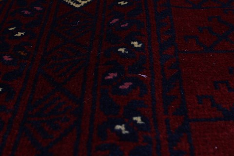 Turkman Blue Hand Knotted 51 X 711 Area Rug 250-26911 Image 10